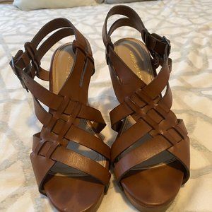 Brown Wedge Sandals